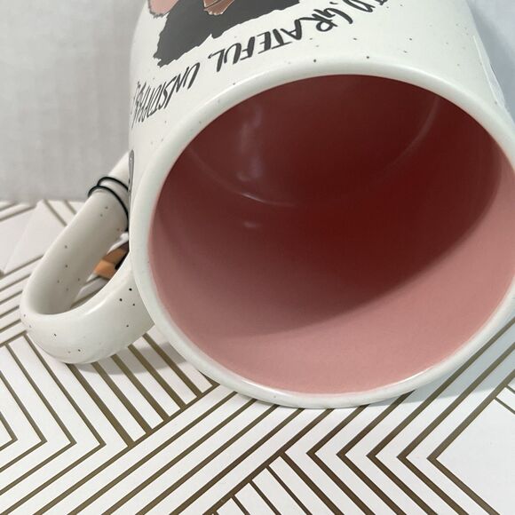 TALENTED, GRATEFUL, UNSTOPPABLE Ceramic Coffee Tea Mug 20oz Women Empowerment - Picture 6 of 12